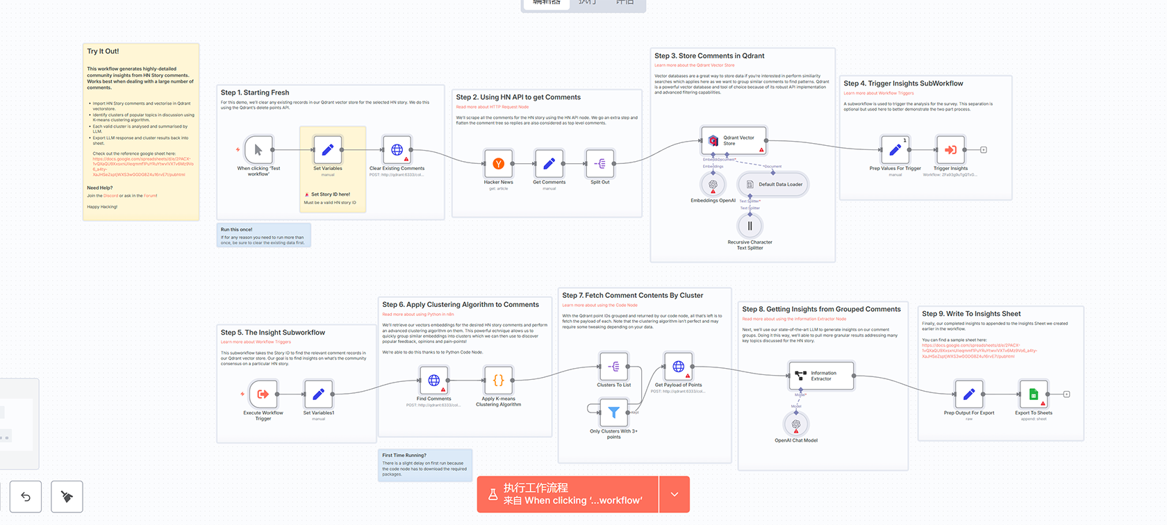 使用Google Gemini和n8n创建AI驱动的客户洞察分析工作流