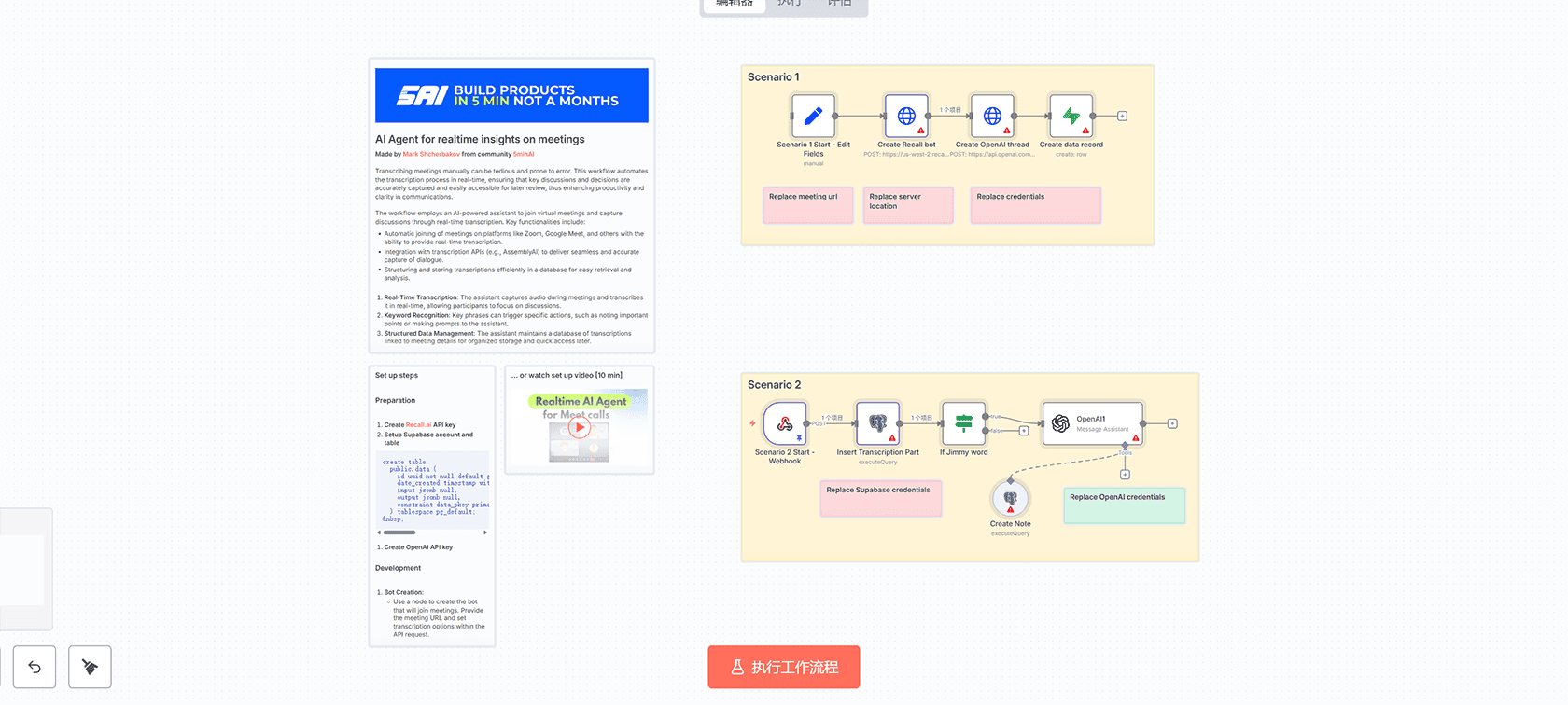 AI Logo Sheet Extractor to Airtable - 自动Logo图像分析工作流