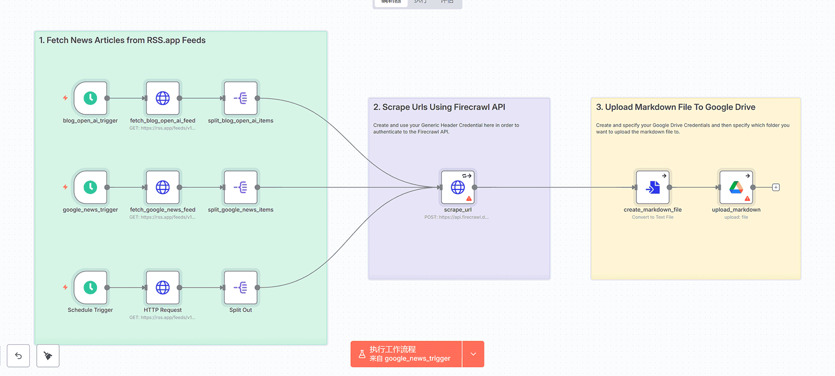 YouTube视频摘要生成器 n8n工作流 - DeepSeek AI自动化内容分析