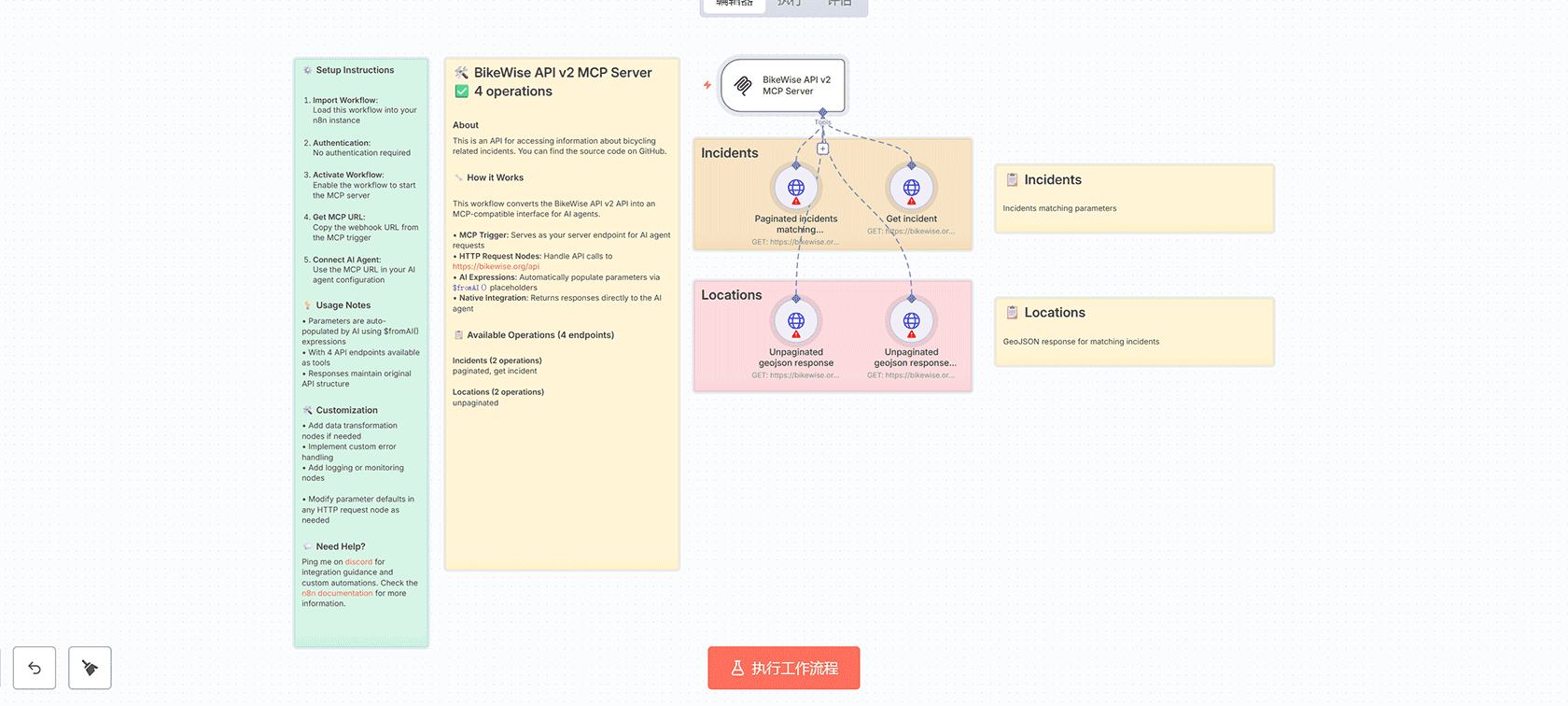 IP Geolocation API MCP Server - n8n工作流为AI代理提供地理位置查询服务