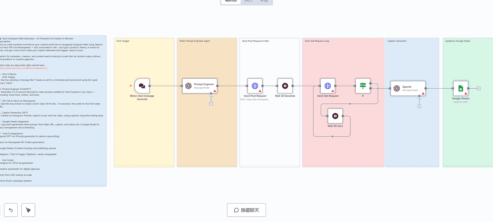 客户反馈收集器 - 餐饮体验自动化反馈系统 n8n工作流 Google Sheets 邮件集成
