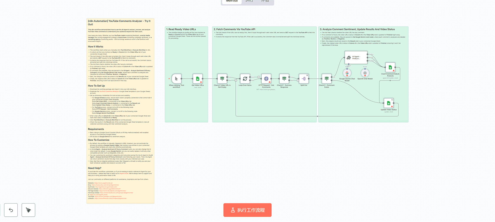 Google Maps企业邮箱自动抓取工作流 - n8n自动化数据提取解决方案