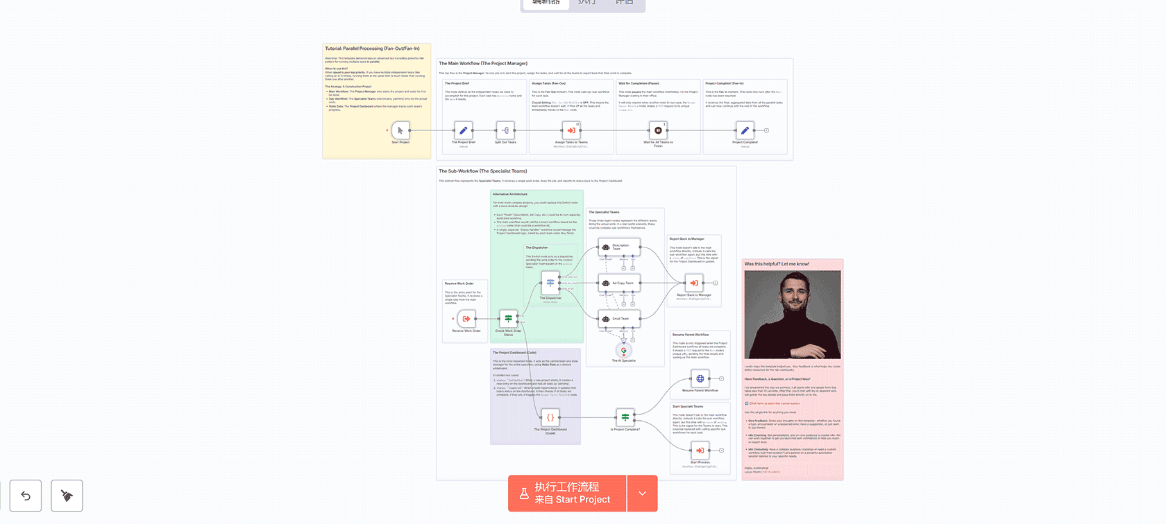 Google日历专注时间自动管理 n8n工作流 Schedule Trigger Google Calendar Code节点