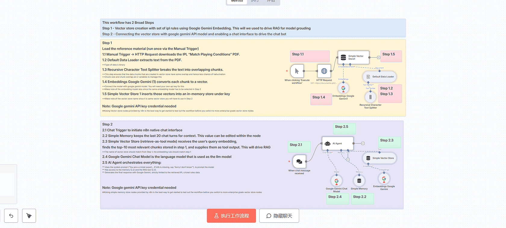 使用Claude、Supabase和Postgres构建知识驱动的聊天机器人 - n8n工作流实现RAG技术