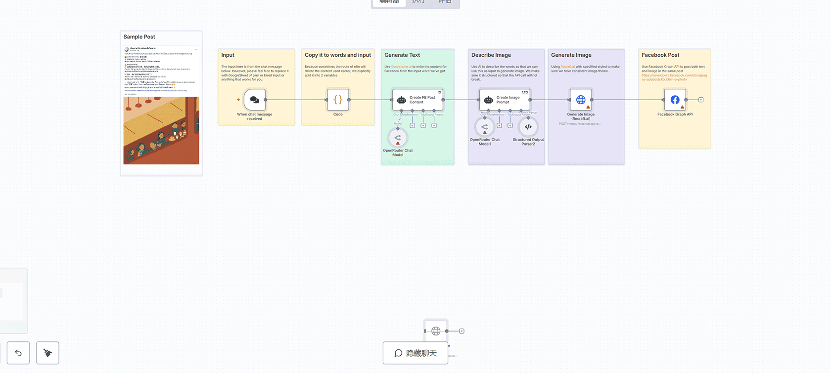 多云AI安全控制基线构建器n8n工作流 - Webhook与OpenAI自动化