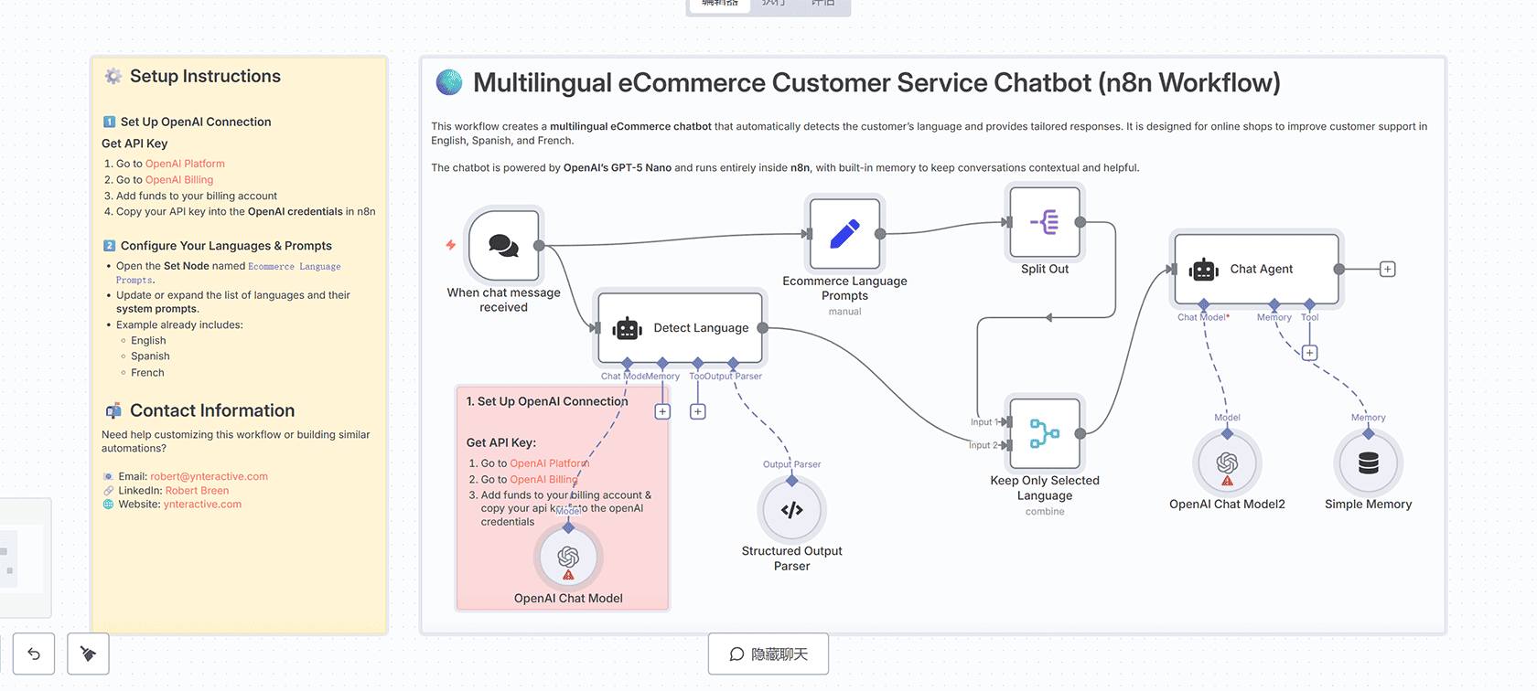 使用n8n自动创建Google Sheets数据透视表工作流 - Manual Trigger Google Sheets Summarize节点