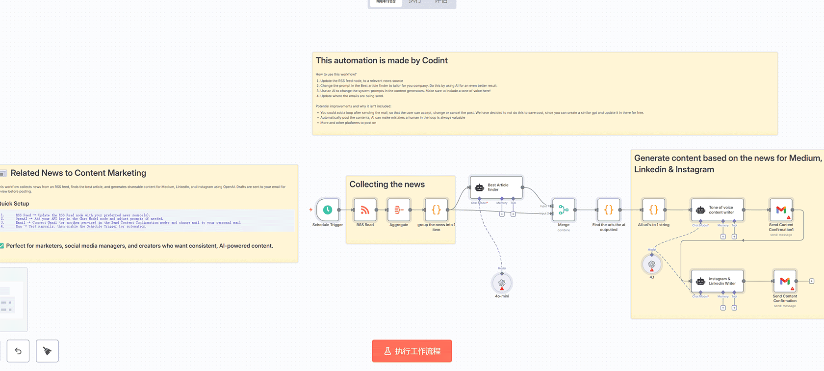 使用Gnews.io的每日新闻AI助手工作流 - n8n自动化新闻聚合解决方案