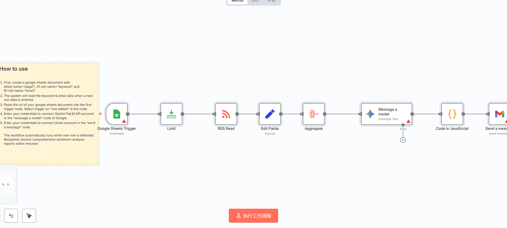 AI驱动的候选人评估与LinkedIn数据丰富工作流 - n8n自动化招聘解决方案