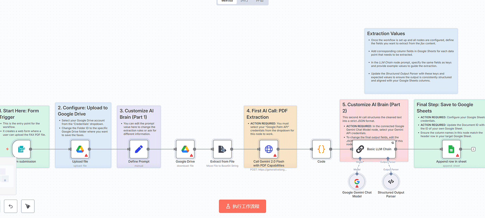 使用ZapCap和Google Drive自动生成AI视频字幕 - n8n工作流自动化解决方案