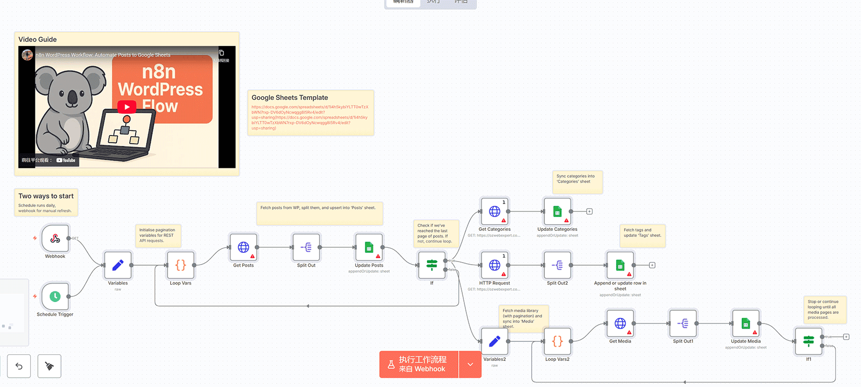 使用Google Drive、Pinecone和OpenAI RAG构建文档问答系统 - n8n工作流自动化解决方案