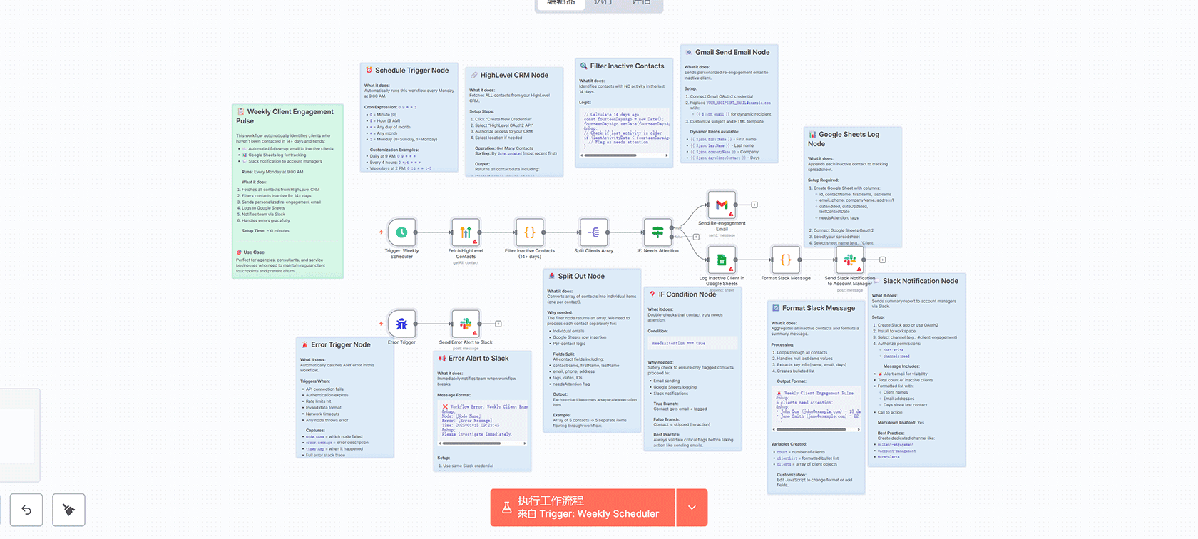 员工留存跟踪分析自动化工作流 - n8n工作流 Google Sheets与Azure OpenAI集成