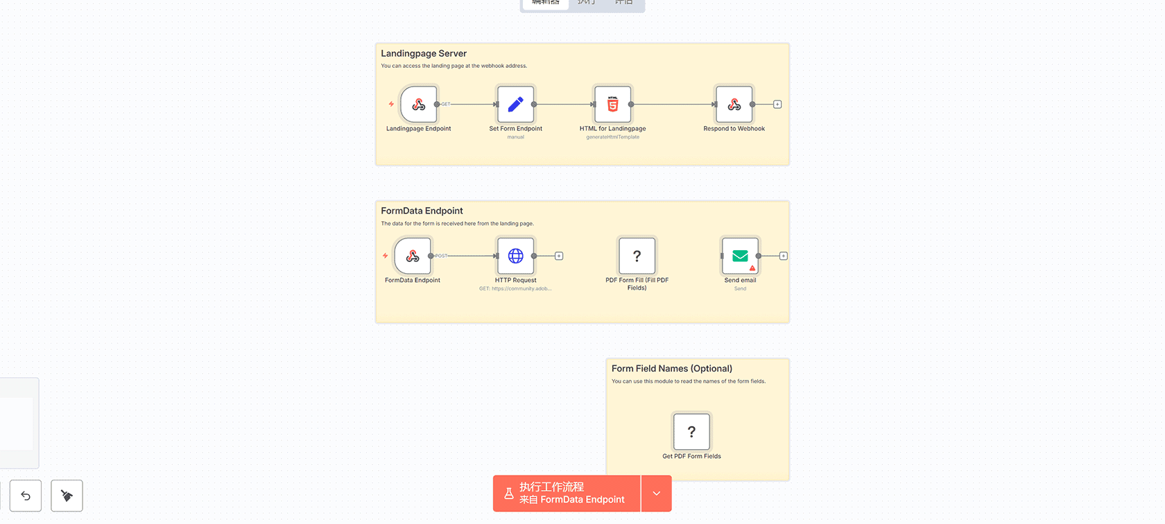 多平台社交媒体内容创建器与GoToHuman人工审核工作流 - n8n自动化AI内容生成